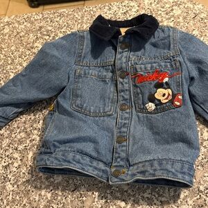 Zara mickey Jean jacket